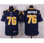 nike nfl jerseys st. louis rams #76 saffold blue[Elite]