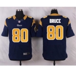 nike nfl jerseys st. louis rams #80 bruce blue[Elite]