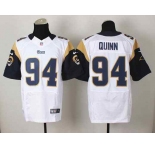 nike nfl jerseys st. louis rams #94 quinn white[Elite]