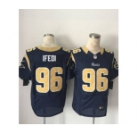 nike nfl jerseys st. louis rams #96 ifedi blue[Elite][ifedi]