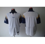 nike nfl jerseys st. louis rams blank white[Elite]