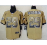 nike nfl jerseys st.louis rams #29 eric dickerson gold[Elite drift fashion]