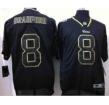 nike nfl jerseys st.louis rams #8 bradford black[Elite lights out]