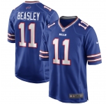 Men Nike Buffalo Bills #11 Beasley Game Royal Blue Team Color NFL Jersey