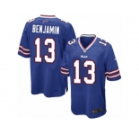Men Nike Buffalo Bills #13 Kelvin Benjamin Game Royal Blue Team Color NFL Jersey