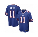 Men's Nike Buffalo Bills #11 Greg Salas Game Royal Blue Team Color NFL Jersey