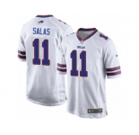 Men's Nike Buffalo Bills #11 Greg Salas Game White NFL Jersey