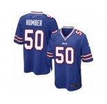 Men's Nike Buffalo Bills #50 Ramon Humber Game Royal Blue Team Color NFL Jersey