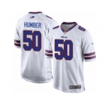 Men's Nike Buffalo Bills #50 Ramon Humber Game White NFL Jersey