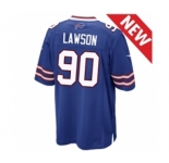 Men's Nike Buffalo Bills #90 Shaq Lawson Game Royal Blue Team Color NFL Jersey