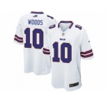 nike nfl jerseys buffalo bills #10 robert woods white [game]