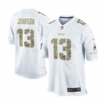 nike nfl jerseys buffalo bills #13 steve johnson white[nike USA]
