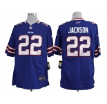 nike nfl jerseys buffalo bills #22 jackson blue[game]