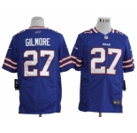 nike nfl jerseys buffalo bills #27 gilmore blue[game]