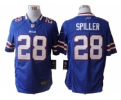 nike nfl jerseys buffalo bills #28 spiller blue[game]