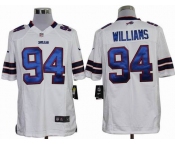 nike nfl jerseys buffalo bills #94 williams white[game]