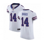 Men's Buffalo Bills #14 Stefon Diggs White Vapor Untouchable Elite Player Football Jersey