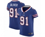 Men's Buffalo Bills #91 Ed Oliver Royal Blue Team Color Vapor Untouchable Elite Player Football Jersey