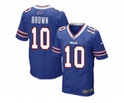 Men's Nike Buffalo Bills #10 Philly Brown Elite Royal Blue Team Color NFL Jersey