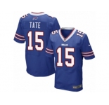 Men's Nike Buffalo Bills #15 Brandon Tate Elite Royal Blue Team Color NFL Jersey