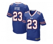 Men's Nike Buffalo Bills #23 Micah Hyde Elite Royal Blue Team Color NFL Jersey