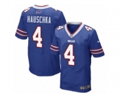 Men's Nike Buffalo Bills #4 Stephen Hauschka Elite Royal Blue Team Color NFL Jersey