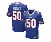 Men's Nike Buffalo Bills #50 Ramon Humber Elite Royal Blue Team Color NFL Jersey