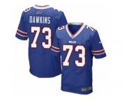 Men's Nike Buffalo Bills #73 Dion Dawkins Elite Royal Blue Team Color NFL Jersey