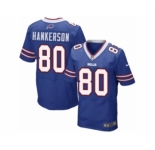 Men's Nike Buffalo Bills #80 Leonard Hankerson Elite Royal Blue Team Color NFL Jersey