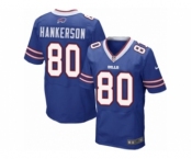 Men's Nike Buffalo Bills #80 Leonard Hankerson Elite Royal Blue Team Color NFL Jersey