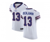 Nike Buffalo Bills #13 Kelvin Benjamin White Men Stitched NFL Vapor Untouchable Elite Jersey