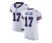Nike Buffalo Bills #17 Josh Allen White Men Stitched NFL Vapor Untouchable Elite Jersey