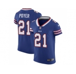 Nike Buffalo Bills #21 Jordan Poyer Royal Blue Team Color Men Stitched NFL Vapor Untouchable Elite Jersey