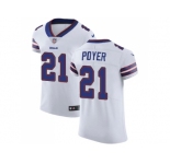 Nike Buffalo Bills #21 Jordan Poyer White Men Stitched NFL Vapor Untouchable Elite Jersey