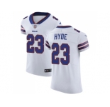 Nike Buffalo Bills #23 Micah Hyde White Men Stitched NFL Vapor Untouchable Elite Jersey