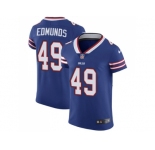 Nike Buffalo Bills #49 Tremaine Edmunds Royal Blue Team Color Men Stitched NFL Vapor Untouchable Elite Jersey
