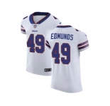 Nike Buffalo Bills #49 Tremaine Edmunds White Men Stitched NFL Vapor Untouchable Elite Jersey