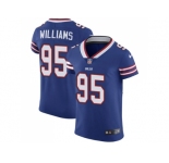 Nike Buffalo Bills #95 Kyle Williams Royal Blue Team Color Men Stitched NFL Vapor Untouchable Elite Jersey