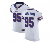 Nike Buffalo Bills #95 Kyle Williams White Men Stitched NFL Vapor Untouchable Elite Jersey