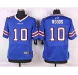 nike nfl jerseys buffalo bills #10 woods blue[Elite]