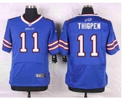 nike nfl jerseys buffalo bills #11 thigpen blue[Elite][thigpen]