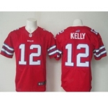 nike nfl jerseys buffalo bills #12 jim kelly red[Elite]