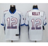 nike nfl jerseys buffalo bills #12 jim kelly white[Elite drift fashion]