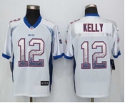 nike nfl jerseys buffalo bills #12 jim kelly white[Elite drift fashion]