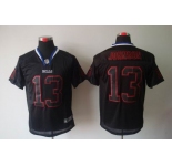 nike nfl jerseys buffalo bills #13 johnson black[Elite lights out]