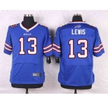 nike nfl jerseys buffalo bills #13 lewis blue[new Elite][lewis]