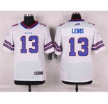 nike nfl jerseys buffalo bills #13 lewis white[new Elite][lewis]