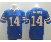 nike nfl jerseys buffalo bills #14 watkins blue[Elite]