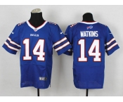 nike nfl jerseys buffalo bills #14 watkins blue[new Elite]