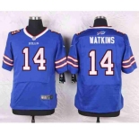 nike nfl jerseys buffalo bills #14 watkins blue[new Elite][watkins]